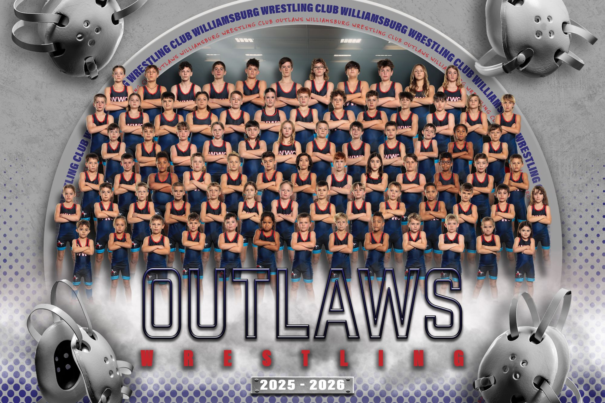 The 2025–26 Williamsburg Wrestling Club Outlaws team